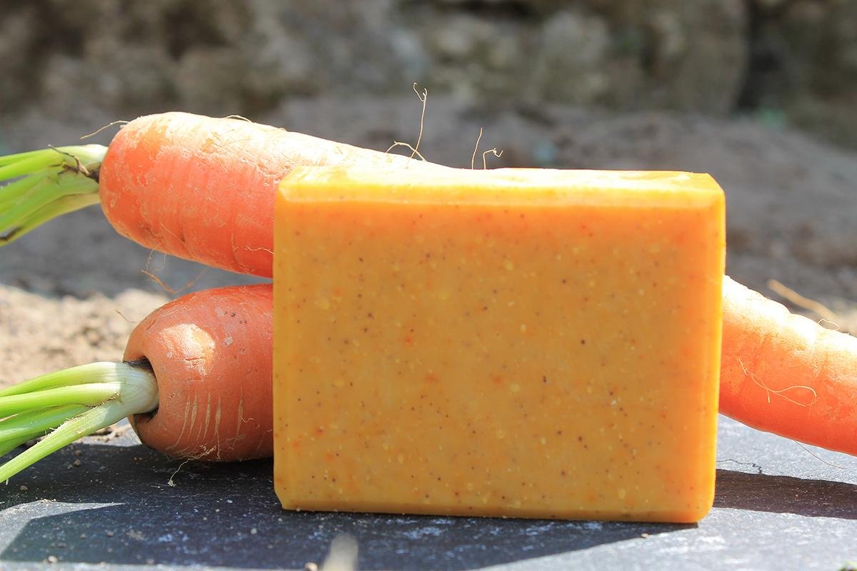 savon bio carotte